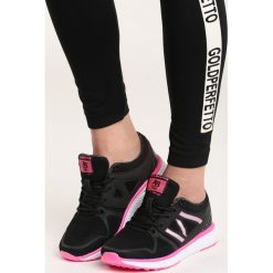 Czarne Buty Sportowe Keer. Czarne buciki niemowlęce Born2be, na płaskiej podeszwie, na sznurówki. Za 89,99 zł.