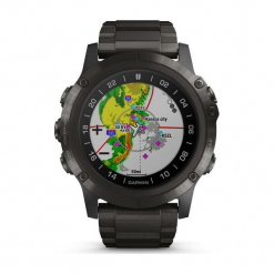ZEGAREK GARMIN D2 Delta PX. Szare zegarki męskie Garmin. Za 5370,00 zł.
