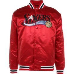 Kurtki sportowe męskie: Mitchell & Ness NBA PHILADELPHIA 76ERS JACKET Kurtka sportowa red/black