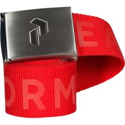 PEAK PERFORMANCE Pasek Rider Vibrant Red. Czerwone paski męskie Peak Performance, w paski. Za 161,00 zł.
