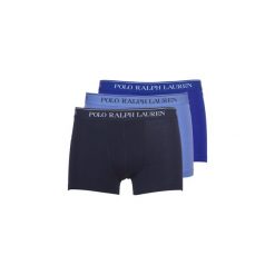 Bokserki Ralph Lauren CLASSIC-3 PACK-TRUNK. Niebieskie bokserki męskie Ralph Lauren, bez wzorów. Za 219,00 zł.