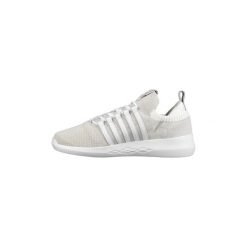 Buty K-Swiss Gen-K Icon Knit. Białe trampki męskie K-SWISS, bez wzorów, bez zapięcia. Za 222,17 zł.