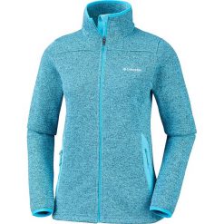 Kurtka polarowa "Altitude Aspect" w kolorze błękitnym. Niebieskie bluzy damskie Columbia, m, bez wzorów, z materiału, klasyczne, bez kaptura. W wyprzedaży za 219,95 zł.