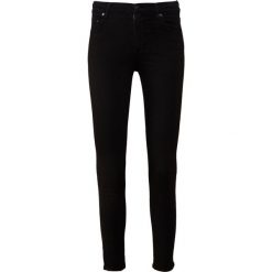 Jeansy damskie: Citizens of Humanity ROCKET CROPPED Jeans Skinny Fit all black sculpt