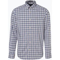 Gant - Koszula męska, niebieski. Niebieskie koszule męskie GANT, m, w kratkę, eleganckie, z klasycznym kołnierzykiem, bez rękawów. Za 299,95 zł.