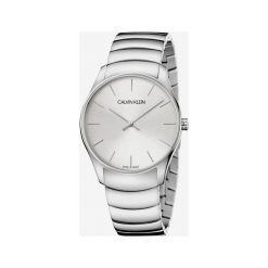 Calvin Klein Classic Too Zegarek Srebrny. Szare zegarki męskie Calvin Klein, srebrne. Za 912,95 zł.