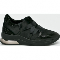 Liu Jo - Buty Karlie. Czarne buty sportowe damskie Liu Jo, z materiału. Za 799,90 zł.