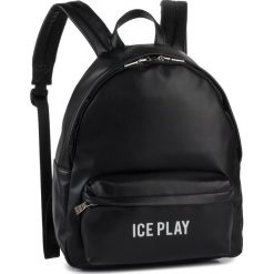 Plecak ICE PLAY - 19I W2M1 7202 6920 9000 Black 9000. Czarne plecaki damskie Ice Play, bez wzorów, ze skóry, eleganckie. Za 529,00 zł.