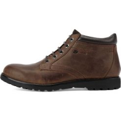 Geox botki męskie Highland U94R9C 00045 41 ciemnobrązowe. Pomarańczowe botki męskie Geox, bez zapięcia. Za 429,00 zł.