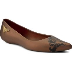 Baleriny damskie: Baleriny MELISSA – Glam + Wonder Woman 32220 Bronze 06602
