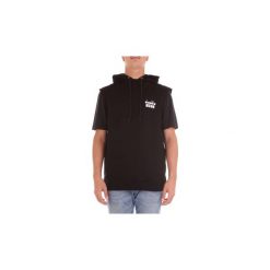 Bluzy Msgm 2440MM309184194. Czarne bluzy męskie MSGM, s, bez wzorów, bez kołnierzyka, bez rękawów, bez kaptura. Za 490,74 zł.