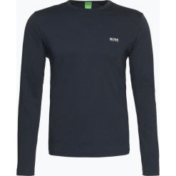 T-shirty męskie: BOSS Athleisure – Męska koszulka z długim rękawem – Togn, niebieski