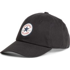 Czapka z daszkiem CONVERSE - 10008474 Black. Czarne czapki damskie Converse, bez wzorów, z bawełny. W wyprzedaży za 89,00 zł.