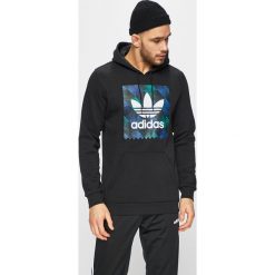 Adidas Originals - Bluza. Czarne bluzy męskie marki adidas Originals, s, z nadrukiem, z bawełny, z kapturem. Za 279,90 zł.