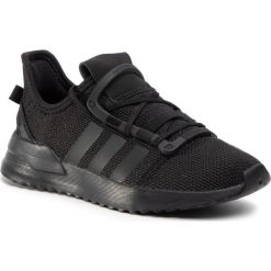 Buty adidas - U_Path Run C FW1347 Cblack/Cblack/Cblack. Czarne półbuty dziewczęce Adidas, na sznurówki. W wyprzedaży za 159,00 zł.