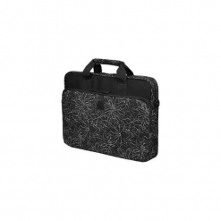Continent Torba na notebooka 15.6" (czarny). Czarne torby na laptopa Continent, w paski, z materiału. Za 71,29 zł.