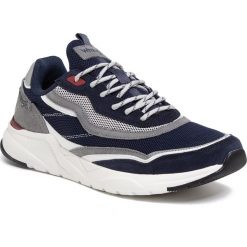 Sneakersy WRANGLER - Iconic 80 WM01111A Navy 016. Niebieskie sneakersy męskie Wrangler, bez zapięcia. W wyprzedaży za 269,00 zł.