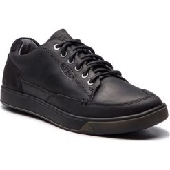 Półbuty KEEN - Glenhaven Sneaker 1019513 Black. Czarne półbuty męskie Keen, na co dzień, bez wzorów, ze skóry, klasyczne, bez zapięcia. Za 429,95 zł.