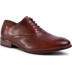 Półbuty SALAMANDER - Cavelli 31-82002-07 British Tan. Pomarańczowe buty wizytowe męskie Salamander, ze skóry, bez zapięcia. W wyprzedaży za 379,00 zł.