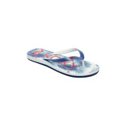 Japonki Roxy Tahiti Estampadas para mujer. Niebieskie klapki damskie Roxy, bez wzorów, bez obcasa. Za 86,11 zł.