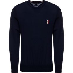 Sweter TOMMY HILFIGER Organic Cotton MW0MW10852. Czerwone swetry męskie TOMMY HILFIGER, m, bez wzorów, klasyczne, z klasycznym kołnierzykiem, bez kaptura. W wyprzedaży za 319,00 zł.