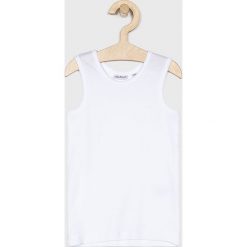 Blukids - T-shirt dziecięcy 92 - 128 cm (2 pack). Białe t-shirty chłopięce Blukids, bez wzorów, z bawełny, bez rękawów. Za 34,90 zł.