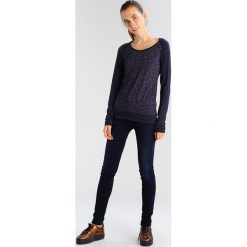 Bluzki asymetryczne: Ragwear DELICIOUS Bluzka z długim rękawem navy melange