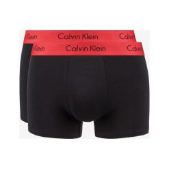 Calvin Klein 2-pack Bokserki Czarny. Czarne bokserki męskie Calvin Klein, bez wzorów, z elastanu. Za 154,95 zł.
