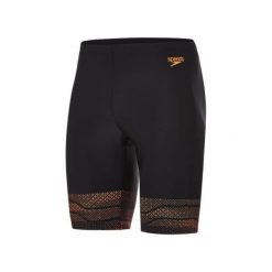 Kąpielówki męskie: Speedo Kąpielówki męskie LANE JAM AM BLACK/ORANGE r. 90 (811359C138)