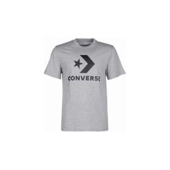 T-shirty z krótkim rękawem Converse CONVERSE STAR CHEVRON TEE. Szare t-shirty męskie Converse, s, bez wzorów, retro, bez kołnierzyka, krótkie. Za 89,00 zł.