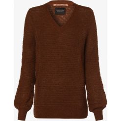 Scotch & Soda - Sweter damski z dodatkiem alpaki, brązowy. Pomarańczowe swetry damskie Scotch & Soda, xs, bez wzorów, z włókna, bez rękawów, bez kaptura. Za 479,95 zł.