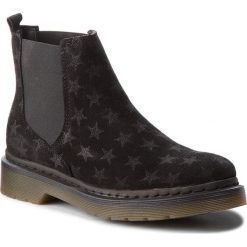 Sztyblety TAMARIS - 1-25433-30 Black Star 084. Czarne botki damskie skórzane marki Tamaris, retro, na obcasie. W wyprzedaży za 219,00 zł.