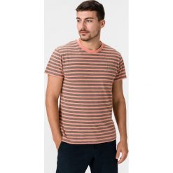 Pepe Jeans Bruce Koszulka Różowy. Różowe podkoszulki męskie Pepe Jeans, xxl, w paski, z bawełny, z krótkim rękawem. Za 231,95 zł.