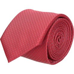 Krawat platinum czerwony classic 209. Czerwone krawaty męskie Recman, bez wzorów. Za 69,00 zł.