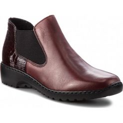 Botki damskie: Sztyblety RIEKER - L6090-35 Red