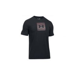 T-shirty z krótkim rękawem Under Armour Camo Boxed Logo SS Tee 1297954-002. Zielone t-shirty męskie Under Armour, xs, bez wzorów, bez kołnierzyka, krótkie. Za 99,99 zł.