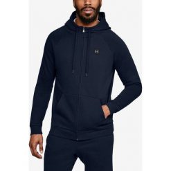 Under Armour Rival Bluza Niebieski. Niebieskie bluzy męskie Under Armour, xs, bez wzorów, z bawełny, bez kołnierzyka, bez rękawów, bez kaptura. Za 274,95 zł.
