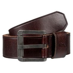 Quiksilver Skórzany pasek The Everydaily II Choco late EQYAA03737-BRN (rozmiar M). Paski męskie Quiksilver, w paski, eleganckie. W wyprzedaży za 117,00 zł.