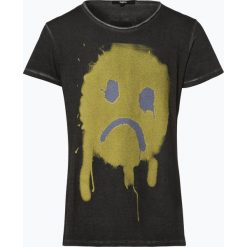 Tigha - T-shirt męski – Dropout Smiley, czarny. Czarne t-shirty męskie z nadrukiem marki Tigha, m. Za 229,95 zł.