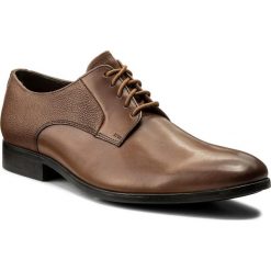 Półbuty CLARKS - Gilmore Lace 261339017 Tan Leather. Brązowe półbuty skórzane męskie marki Clarks. W wyprzedaży za 229,00 zł.