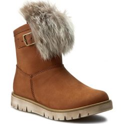 Kozaki dziewczęce: Kozaki BARTEK – 94406-1LS Brązowy