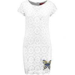 Sukienki: Desigual Sukienka etui blanco