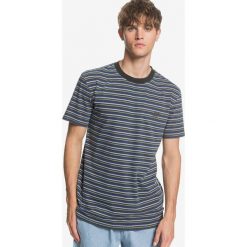 Quiksilver Tabira Koszulka Niebieski. Niebieskie podkoszulki męskie Quiksilver, l, w paski, z bawełny, z krótkim rękawem. Za 131,95 zł.