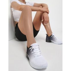 Biało-Czarne Buty Sportowe Physalina. Białe buty sportowe damskie Renee, z aplikacjami, sportowe. Za 89,99 zł.