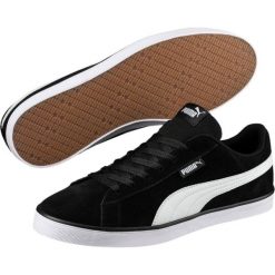Puma buty Urban Plus SD Black White 44. Czarne buty sportowe męskie Puma, bez zapięcia, tenisowe. W wyprzedaży za 249,00 zł.