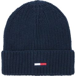 Tommy Hilfiger Czapka Niebieski. Niebieskie czapki męskie TOMMY HILFIGER, bez wzorów, z bawełny. Za 125,95 zł.