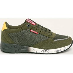 Big Star - Buty. Zielone sneakersy męskie BIG STAR, z okrągłym noskiem, na sznurówki. Za 189,90 zł.