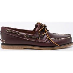 Timberland - Mokasyny. Pomarańczowe mokasyny męskie Timberland, ze skóry. Za 599,90 zł.