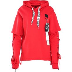 Czerwona Bluza Another Life. Czerwone bluzy męskie rozpinane Born2be, na jesień, m. Za 89,99 zł.