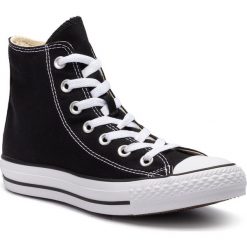Trampki CONVERSE - All Star Hi M9160 Black. Czarne półbuty damskie Converse, bez wzorów, z materiału, bez zapięcia. W wyprzedaży za 239,00 zł.